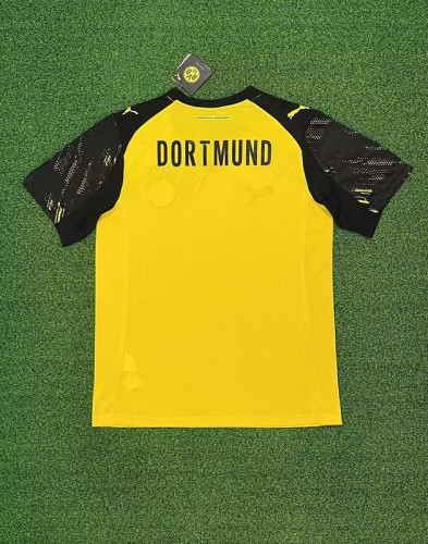 Fan Version 2025-2026 Borussia Dortmund Home Soccer Jersey BVB Football Shirt