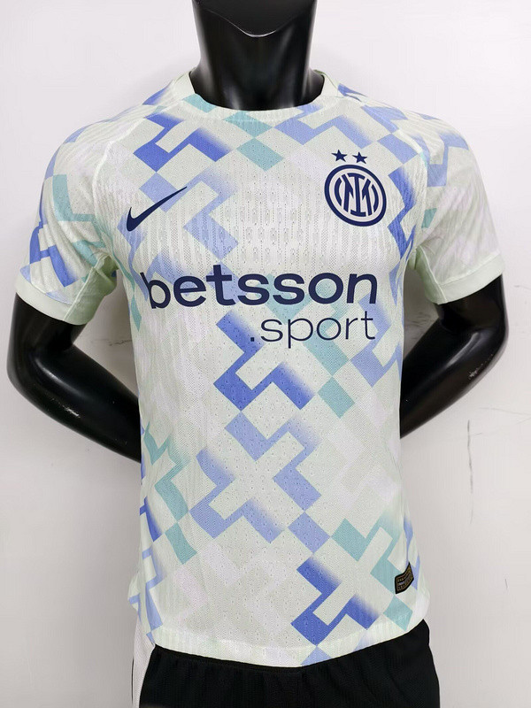 with Sponor Logo Player Version 2025-2026 Inter Milan Away Soccer Jersey Football Shirt