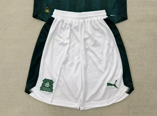 Fan Version 2025-2026 Plymouth Argyle Home Soccer Shorts Football Shorts