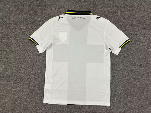 Fan Version 2024-2025 Parma Calcio Home Soccer Jersey Football Shirt