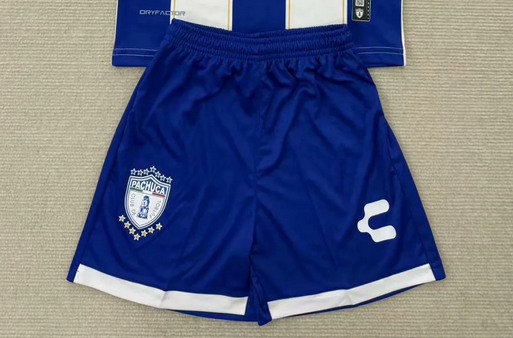 Fan Version 2025-2026 Pachuca Home Soccer Shorts Football Shorts
