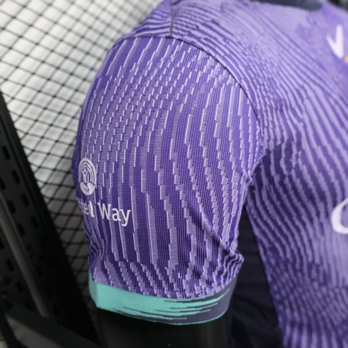 Player Version 2025-2026 Orlando Pride Purple Special Edition Soccer Jersey