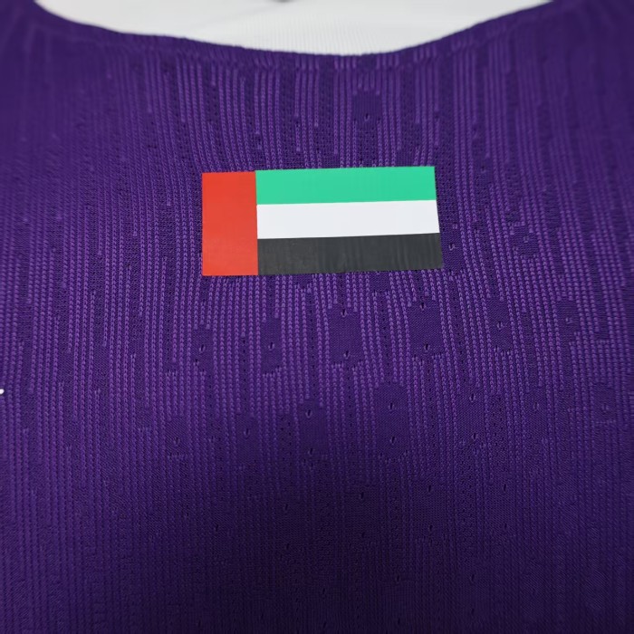 Player Version 2025-2026 Al Ain FC Home Soccer Jersey Football Shirt