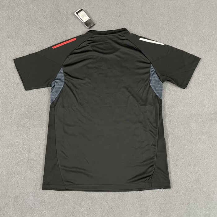 Fans Version 2025-2026 Ajax Black Soccer Training Jersey Football Shirt