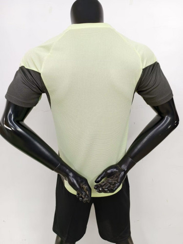 Player Version 2025-2026 Real Madrid Light Green Special Version Soccer Jersey Real Football Shirt