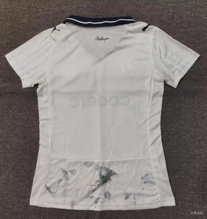 Women 2025-2026 Monterey Away White Soccer Jersey Girl Football Shirt