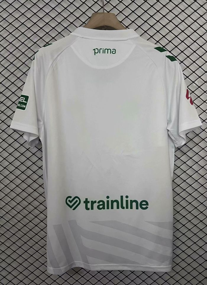 with Laliga Patch Fan Version 2025-2026 Real Betis White Goalkeeper Soccer Jersey Football Shirt