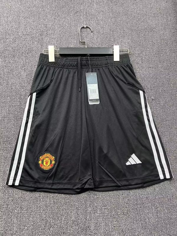 Fan Version 2025-2026 Manchester United Home Soccer Shorts Football Shorts
