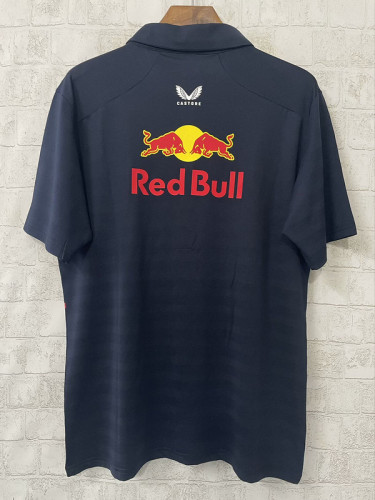 2025 Red Bull Dark Blue Polo Racing Shirt