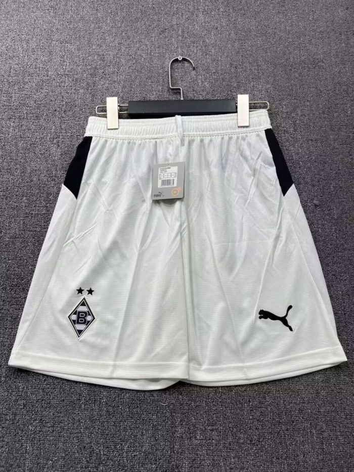 Fan Version 2025-2026 Monchengladbach Home Soccer Shorts Football Shorts