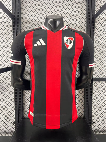 without Sponor Logo Player Version 2025-2026 River Plate Away Soccer Jersey Football Shirt