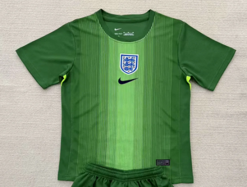 Fan Version 2025 England Green Goalkeeper Soccer Jersey Football Shirt