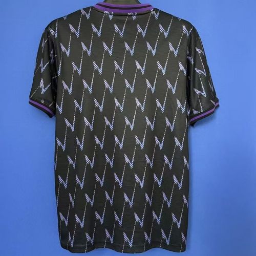 Fan Version 2025-2026 Real Betis Black/Purple Soccer Training Jersey Football Shirt
