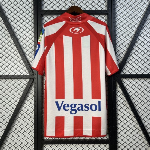 Retro Jersey 2008-2009 Sporting Gijon Home Soccer Jersey Vintage Football Shirt