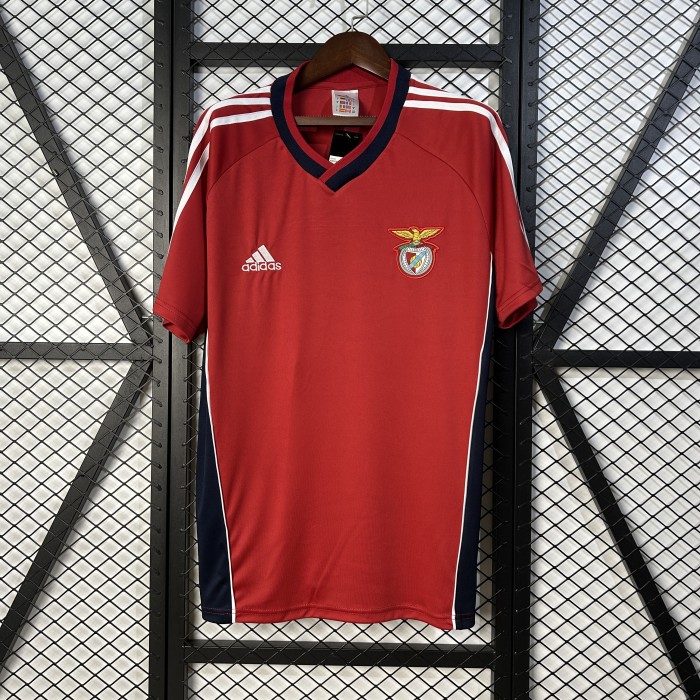 Retro Jersey 1999-2000 SL Benfica Home Soccer Jersey Vintage Football Shirt