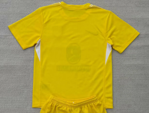 Fan Version 2025-2026 Atletico Madrid Yellow Goalkeeper Soccer Jersey Football Shirt