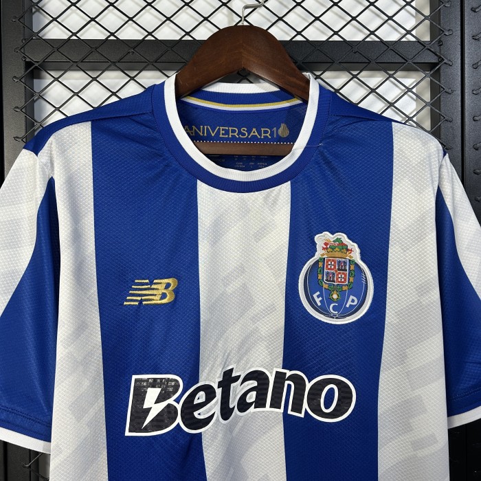 Fan Version 2025-2026 Porto Home Soccer Jersey Football Shirt