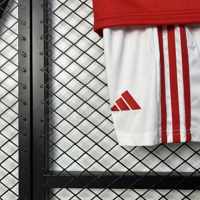 Youth Uniform Kids Kit 2025-2026 Benfica Home Soccer Jersey Shorts Child Football Set