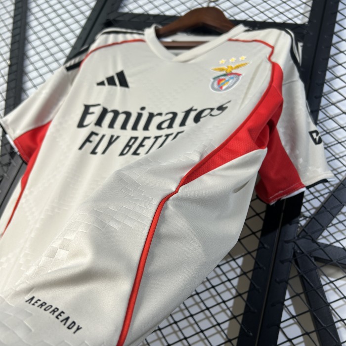Fan Version 2025-2026 Benfica Third Away Soccer Jersey Football Shirt