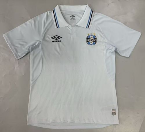 Fan Version 2025-2026 Gremio Away White Soccer Jersey Football Shirt