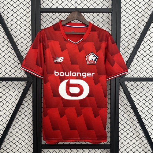 Fans Version 2025-2026 Lille Home Soccer Jersey Football Shirt