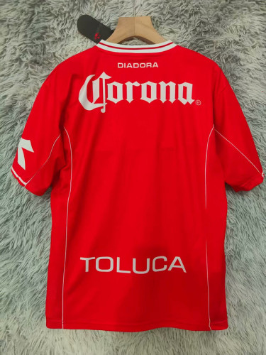 Retro Jersey 1998-1999 Deportivo Toluca Home Soccer Jersey Vintage Football Shirt