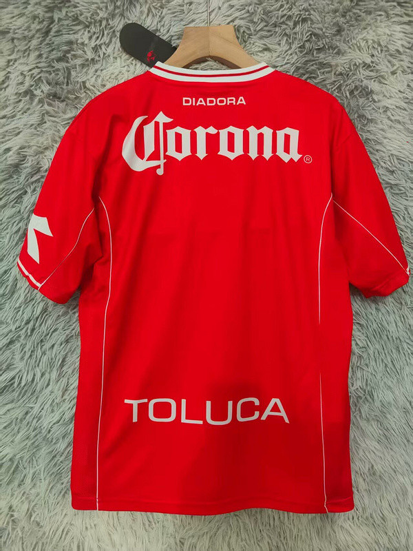 Retro Jersey 1998-1999 Deportivo Toluca Home Soccer Jersey Vintage Football Shirt