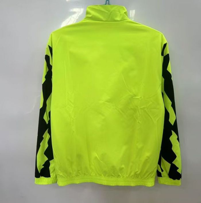 2025-2026 dortmund Yellow/Green Soccer Reversible Windbreaker Jacket Football Jacket