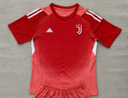Maillot Juve Shirt Fans Version 2025-2026 Juventus Red Goalkeeper Soccer Jersey Football Shirt