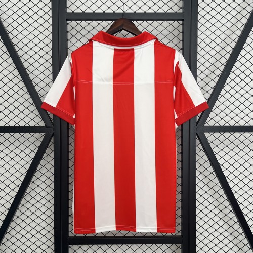Retro Jersey 2003-2004 Atletico Madrid Home Soccer Jersey Vintage Football Shirt