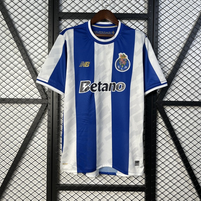 Fan Version 2025-2026 Porto Home Soccer Jersey Football Shirt