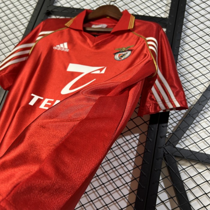 Retro Jersey 1998-1999 SL Benfica Home Soccer Jersey Vintage Football Shirt