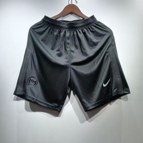 Retro Shorts 2017-2018 PSG Third Away Black Soccer Shorts