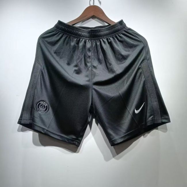 Retro Shorts 2017-2018 PSG Third Away Black Soccer Shorts