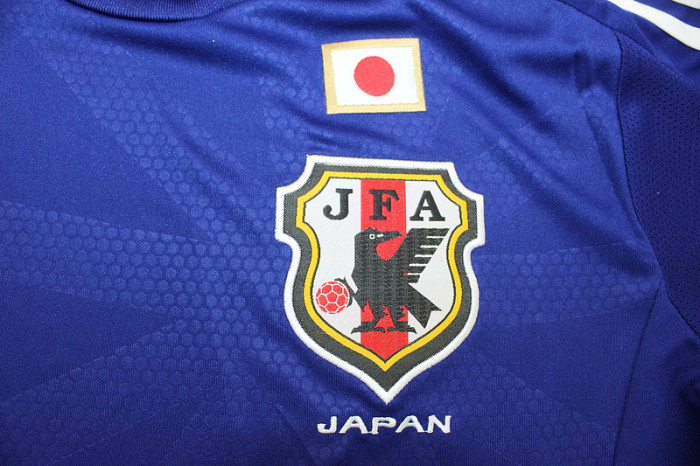 Retro Jersey Japan 2014 KAGAWA 10 Home Blue Soccer Jersey Vintage Football Shirt