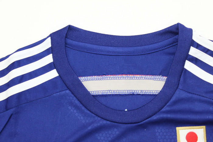 Retro Jersey Japan 2014 KAGAWA 10 Home Blue Soccer Jersey Vintage Football Shirt