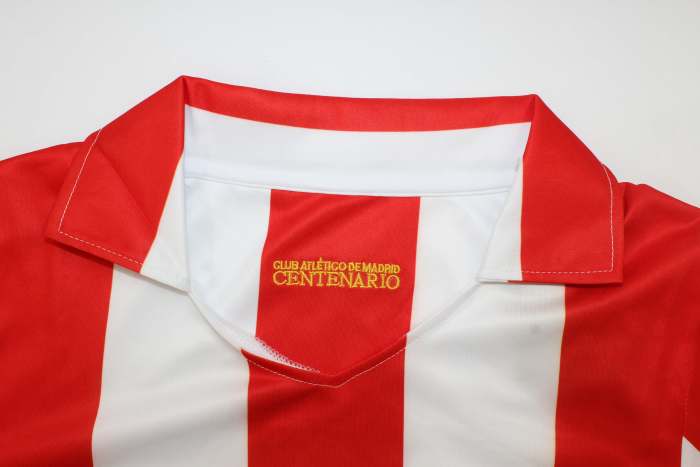 Retro Jersey 2003-2004 Atletico Madrid F.TORRES 9 Home Soccer Jersey Vintage Football Shirt