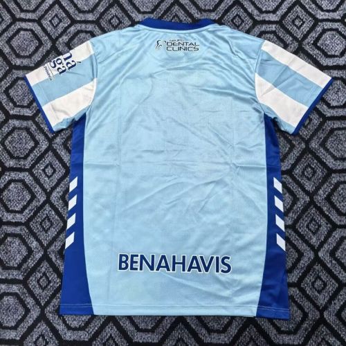 Fan Version 2025-2026 Malaga Home Soccer Jersey Football Shirt