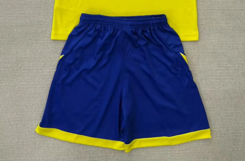 Fan Version 2025-2026 Cadiz Home Soccer Shorts Football Shorts