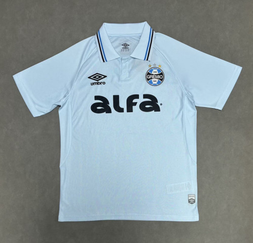 Fan Version 2025-2026 Gremio Away Blue Soccer Jersey Football Shirt
