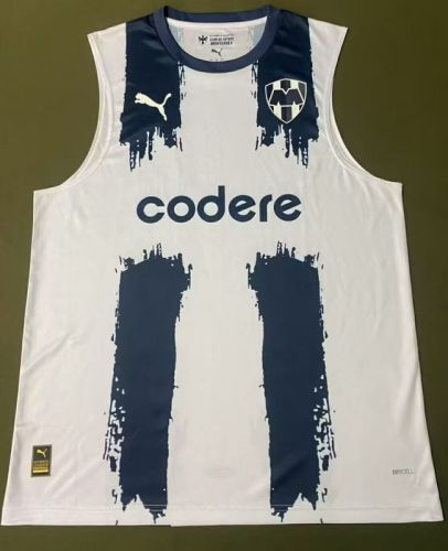 2025-2026 Monterrey Away White Soccer Vest Menterrey Football Shirt