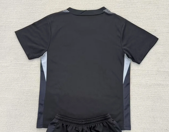 Fan Version 2025-2026 PSG Black/Grey Goalkeeper Soccer Jersey Paris Football Maillot