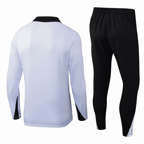2025-2026 Corinthians White Soccer Training Sweater and Pants Football Kit
