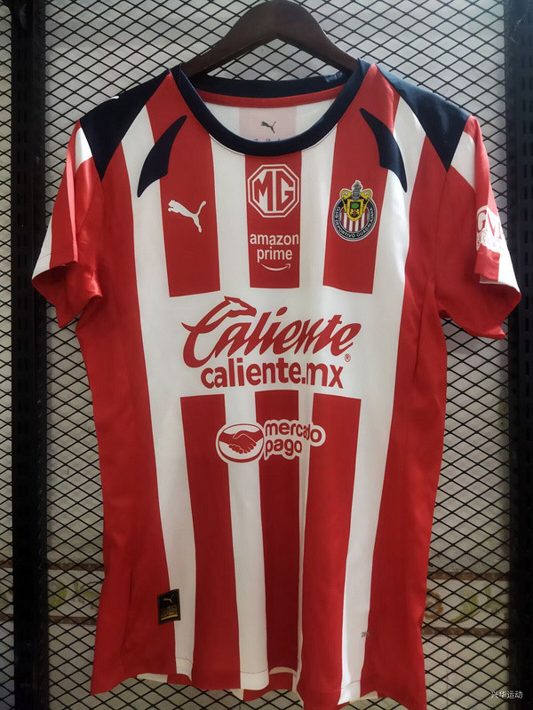 Women 2025-2026 Chivas Home Soccer Jersey Girl Football Shirt