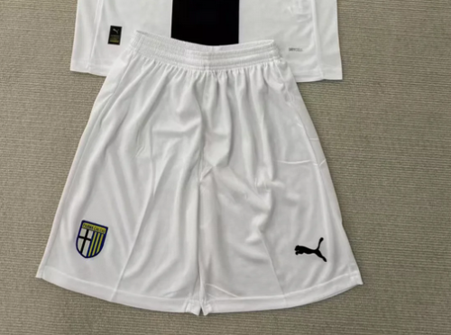 Fan Version 2025-2026 Parma Home Soccer Shorts Football Shorts