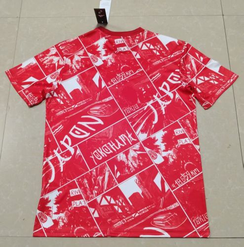 without Sponor Logo Fans Version 2025-2026 River Plate Red Soccer Training Jersey Football Shirt