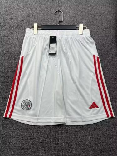 Fan Version 2025-2026 Ajax Home Soccer Shorts Football Shorts