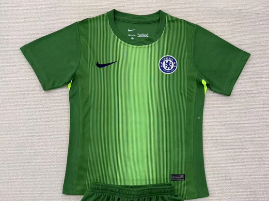 Fans Version 2025-2026 Chelsea Green Goalkeeper Soccer Jersey Football Shirt