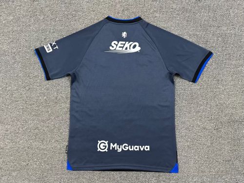 Fans Version 2025-2026 Queens Park Rangers Away Grey/Black Soccer Jersey Football Shirt