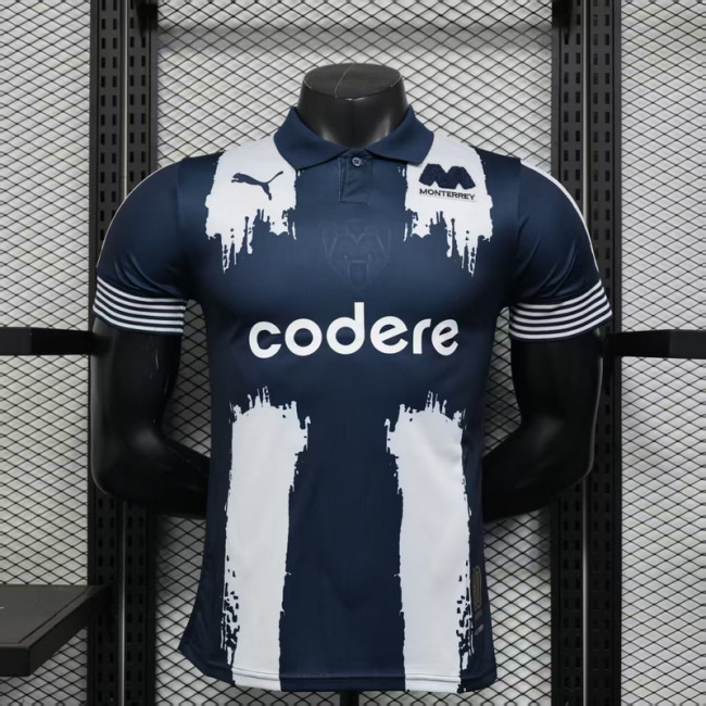 Player Version 2025-2026 Monterrey 80th Anniversary Soccer Jersey Menterrey Football Shirt